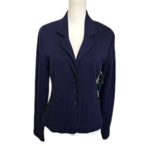 CAbi NWT Style #902 The Breakthrough Jacket, Midnight In Paris, M